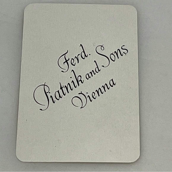 Vintage 1960s Qantas Australia Airline Piatnik Mini Playing Cards Queen King - Picture 7 of 15